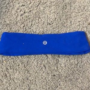 Wide Blue Lululemon Headband